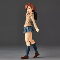 Revoltech Toaru Kagaku no Railgun Mikoto Misaka Winter Uni Ver. Action Figure
