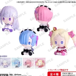 Re:Zero Starting Life in Another World Petatto Nejimaki Mascot 6 Pack BOX Figure