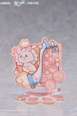 RIBOSE RISE UP+ Honkai Star Rail Chibi Cat Series Figure Jing Yuan Ver. Figure
