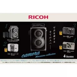 Ricoh Camera Miniature Collection Complete set Figure JAPAN OFFICIAL