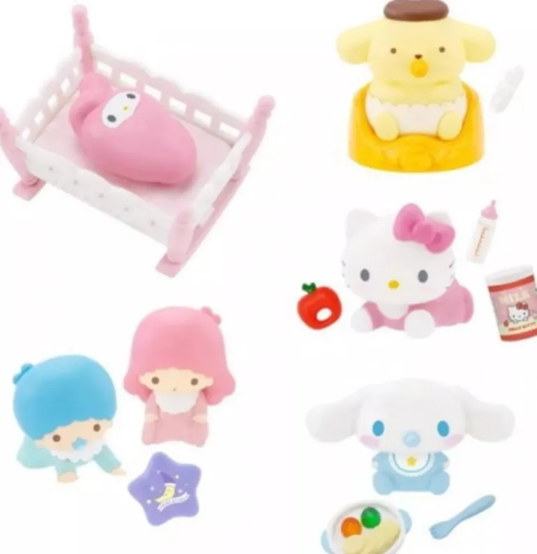 Sanrio Characters Baby Room Collection Complete Set Figure Capsule Toy