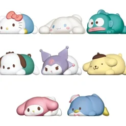 Sanrio Characters Mocchiri Kororin Collection Candy Toy Mascot Figure Set of 8