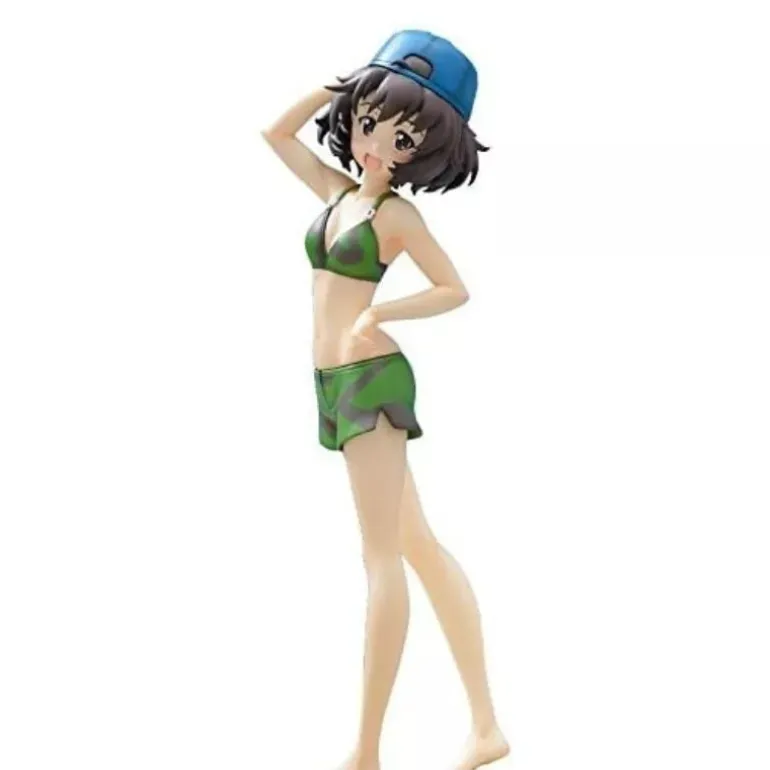 SEGA Girls & Panzer Premium Summer Beach Figure Yukari Akiyama JAPAN OFFICIAL