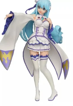 SEGA Konosuba Aqua Emilia ver Limited Premium Figure LPM JAPAN OFFICIAL
