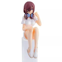 SEGA The Quintessential Quintuplets Miku Nakano Premium Chokonose Figure JAPAN