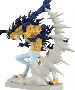 Senkou Zekkei One Piece Luffy Gear 5 Rob Lucci Awakening Form Figure Set of 2