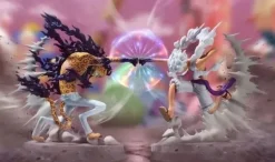 Senkou Zekkei One Piece Luffy Gear 5 Rob Lucci Awakening Form Figure Set of 2