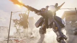 SHEIK MAINLAND Ultra Action Trooper Series ZA-11 ZYKLON Blue 1/144 Model Kit