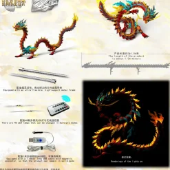 SHENXING TECHNOLOGY ShenXing Series ZL-0001 Red Dragon Plastic Model Kit JAPAN