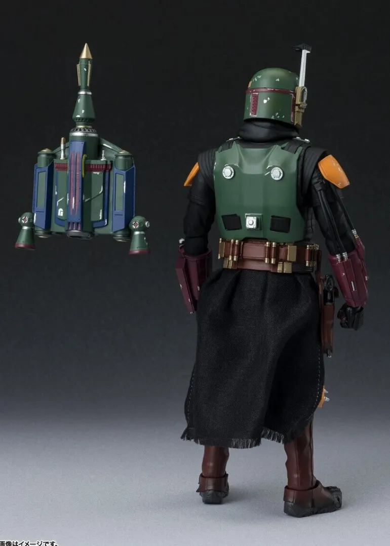 S.H.Figuarts Boba Fett (STAR WARS The Book of Boba Fett) Action Figure JAPAN