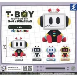 SKJAPAN T-BOY Figure Collection Nelnal All 4 Type Set Capsule Toy JAPAN OFFICIAL