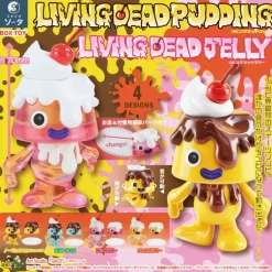 SO-TA Living Dead Pudding & Living Dead Jelly 4Pack BOX Action Figure JAPAN