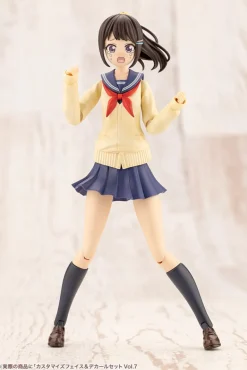 Sousai Shoujo Teien Customized Face & Decal Set Vol.7 Yuki Madoka B Model kit