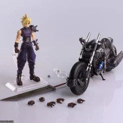 Square Enix Final Fantasy VII Bring Arts Cloud Strife & Hardy-Daytona Figure