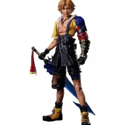 Square Enix Final Fantasy X PLAY ARTS Kai Tidus Action Figure JAPAN OFFICIAL