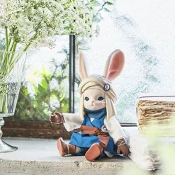 Square Enix Final Fantasy XIV Flocky Loporrit Action Figure JAPAN OFFICIAL