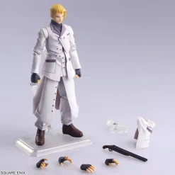 Square Enix Final Fantasy VII Bring Arts Rufus Shinra Action Figure JAPAN