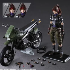 Square Enix Final Fantasy VII Remake PLAY ARTS Kai Jessie & Bike SET ZA-580