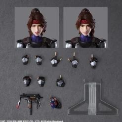 Square Enix Final Fantasy VII Remake PLAY ARTS Kai Jessie & Bike SET ZA-580