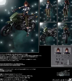 Square Enix Final Fantasy VII Remake PLAY ARTS Kai Jessie & Bike SET ZA-580