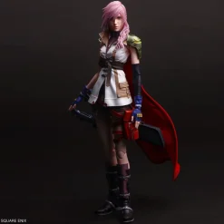 Square Enix Final Fantasy XIII PLAY ARTS Shin Lightning Action Figure JAPAN