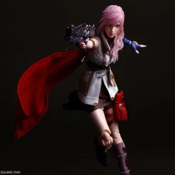 Square Enix Final Fantasy XIII PLAY ARTS Shin Lightning Action Figure JAPAN