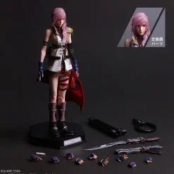 Square Enix Final Fantasy XIII PLAY ARTS Shin Lightning Action Figure JAPAN