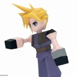 Square Enix Final Fantasy VII Polygon Soft Vinyl Cloud Strife Figure JAPAN