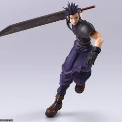 Square Enix Final Fantasy VII BRING ARTS Zack Fair Action Figure JAPAN OFFICIAL