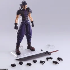 Square Enix Final Fantasy VII BRING ARTS Zack Fair Action Figure JAPAN OFFICIAL