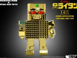 Star Ace Toy x Monster Mind Gold Lightan Golden Warrior Gold Plating Ver. Figure