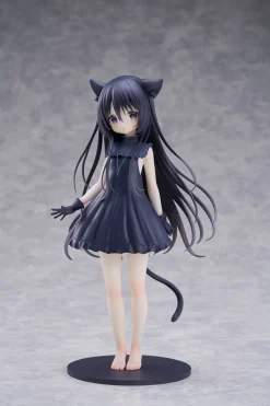 SUNDROPS Hoshizora Tetsudou to Shiro no Tabi Noir 1/7 Figure JAPAN OFFICIAL
