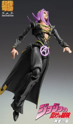 Super Action Statue JoJo's Bizarre Adventure Leone Abbacchio Ver.BLACK Figure