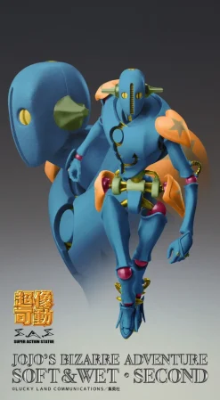 Super Action Statue JoJo's Bizarre Adventure 8 Soft & Wet Second Action Figure