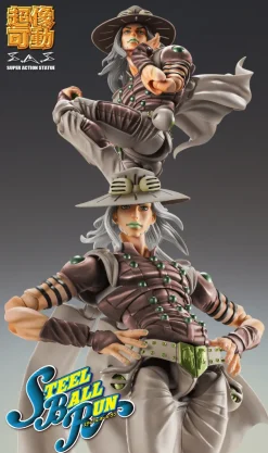 Super Action Statue JoJo's Bizarre Adventure Part.7 Gyro Zeppeli Third Figure