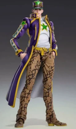 Super Action Statue JoJo's Bizarre Adventure Part 6 Jotaro Kujo Figure JAPAN