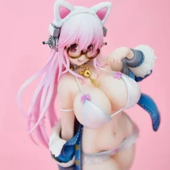 Super Sonico White cat ver. Figure JAPAN OFFICIAL