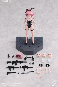Sushing BUNNY RAPID ACTION SQUAD Commando Belka 1/12 Action Figure JAPAN