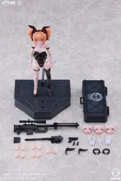 Sushing BUNNY RAPID ACTION SQUAD Sniper Leoni 1/12 Action Figure JAPAN OFFICIAL