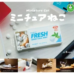 Takara Tomy Arts Panda's Ana Miniature Cat Complete Set Figure Capsule Toy JAPAN