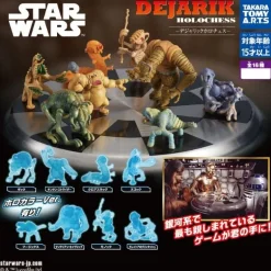 Takara Tomy Arts STAR WARS Dejarik Holochess Complete Set Figure Capsule Toy