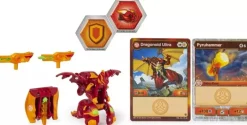 Takara Tomy Bakugan Baku Gear Dragonoid Ultra + Magma Blaster Action Figure