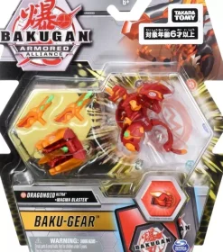 Takara Tomy Bakugan Baku Gear Dragonoid Ultra + Magma Blaster Action Figure