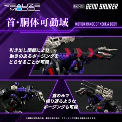 Takara Tomy Realize Model ZOIDS Geno Saurer RMZ-002 Model Kit JAPAN OFFICIAL