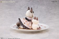 Tea Time Cats x Siamese Cat Azuki-san Set Figure JAPAN OFFICIAL