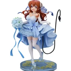 The Demon Girl Next Door Season 2 Shadow Mistress Yuuko Wedding Ver 1/7 Figure