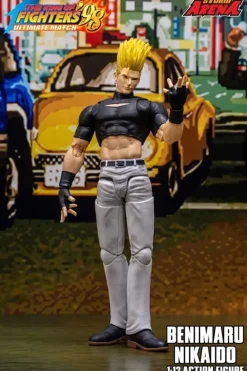 The King of Fighters '98 Ultimate Match Benimaru Nikaido Action Figure JAPAN
