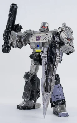 Three Zero Transformers War For Cybertron Trilogy Siege DLX Megatron Figure