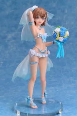 Toaru Kagaku no Railgun T Mikoto Misaka Wedding Swimsuit Ver. 1/7 Figure JAPAN