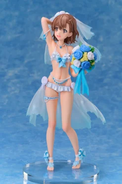 Toaru Kagaku no Railgun T Mikoto Misaka Wedding Swimsuit Ver. 1/7 Figure JAPAN